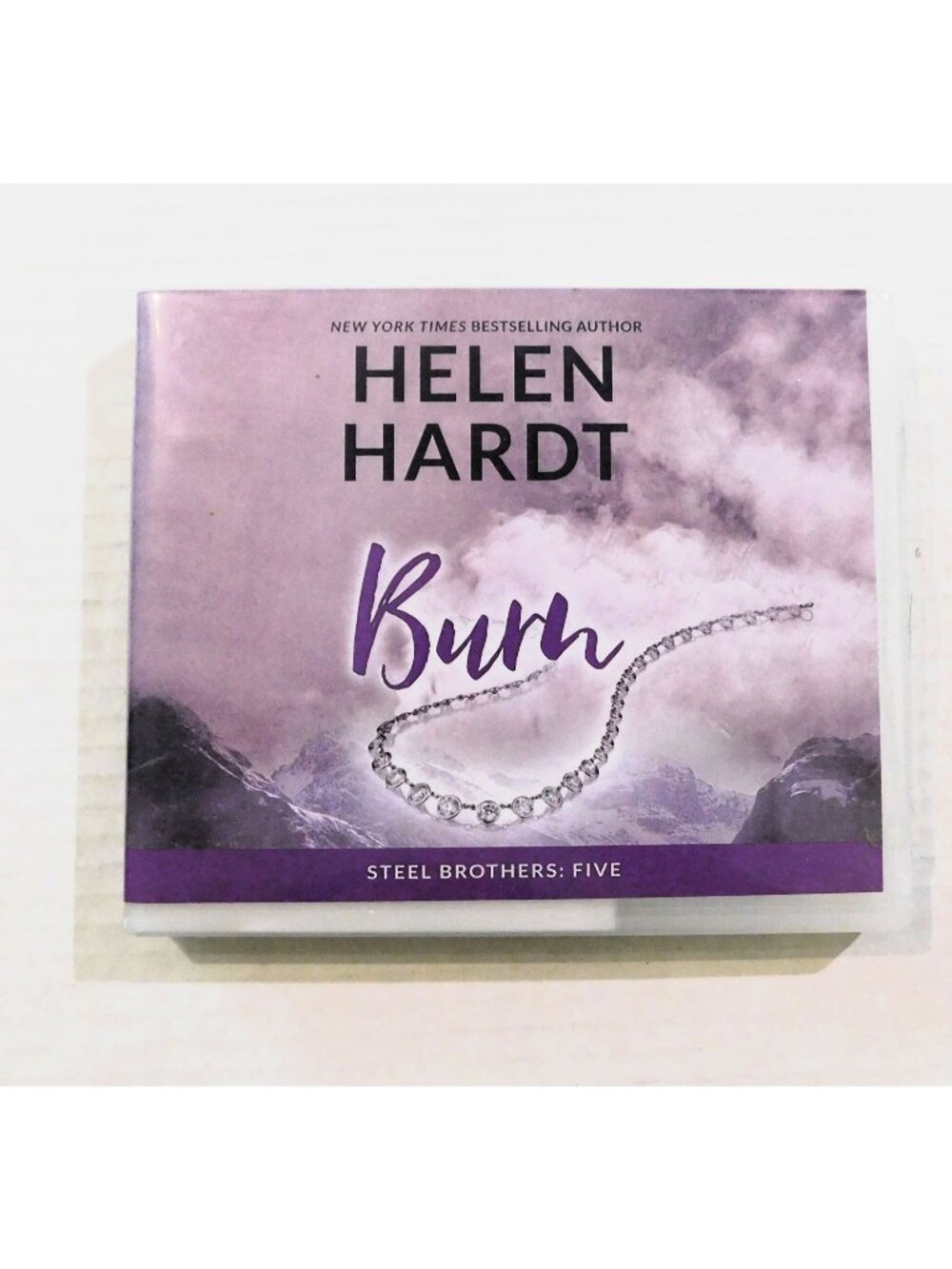 Burn By Helen Hardt Audiobook 6 CDs 2016 Steel Brothers Saga Vol. 5
